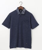 【ジョセフ アブード マウンテン/JOSEPH ABBOUD MOUNTAIN】の【UNISEX】接触冷感 クールスキンガードポロシャツ ダルブルー系|ID: prp329100004551450 ipo3291000000032414428