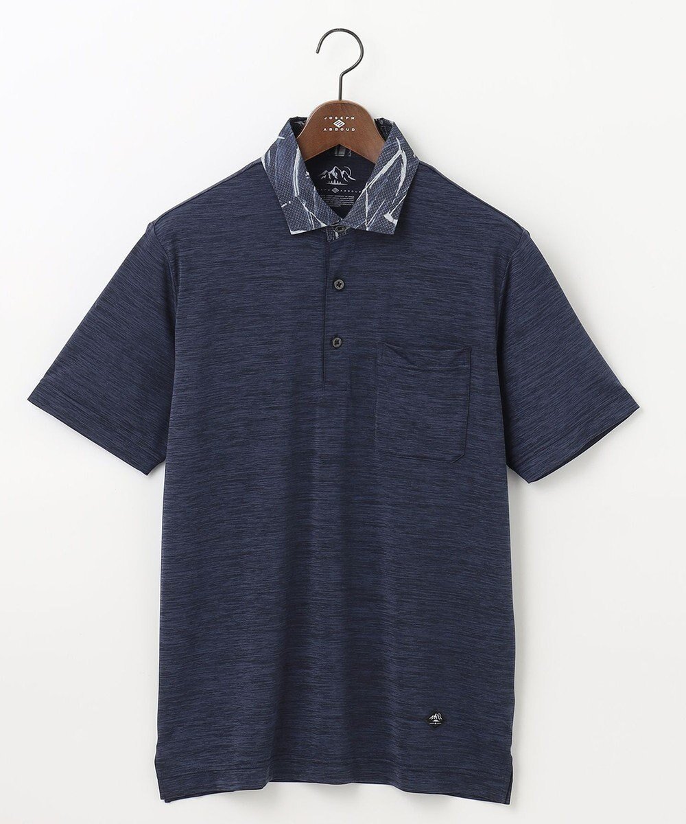 【ジョセフ アブード マウンテン/JOSEPH ABBOUD MOUNTAIN】の【UNISEX】接触冷感 クールスキンガードポロシャツ インテリア・キッズ・メンズ・レディースファッション・服の通販 founy(ファニー) 　ファッション　Fashion　レディースファッション　Ladies' Fashion Online　トップス・カットソー　Tops/Tshirt　シャツ/ブラウス　Shirts/Blouses　ポロシャツ　Polo Shirts　ユニセックス　Unisex　アウトドア　Outdoor　ストレッチ　Stretch　ポロシャツ　Polo Shirt　メランジ　Melange　レギュラー　Regular　再入荷　Restock/Back In Stock/Re Arrival　夏　Summer　春　Spring　S/S・春夏　Ss・Spring/Summer　軽量　Lightweight　ダルブルー系|ID: prp329100004551450 ipo3291000000032649800