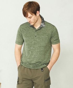 【ジョセフ アブード マウンテン/JOSEPH ABBOUD MOUNTAIN】の【UNISEX】接触冷感 クールスキンガードポロシャツ 人気、トレンドファッション・服の通販 founy(ファニー) ファッション Fashion レディースファッション Fashion for Women トップス・カットソー Cut & Sew Tops シャツ・ブラウス・オフィスカジュアル Elegant Blouses & Button-Ups ポロシャツ・きれいめカジュアル Smart-Casual Polo Tops ユニセックス Unisex, Genderless アウトドア Outdoor Clothing ストレッチ Stretch, Stretchy Fabric ポロシャツ Polo Shirt, Collared Tee メランジ Melange, Mixed Yarn レギュラー Regular, Standard Fit 夏 Summer 春 Spring S/S・春夏 SS, Spring/Summer, Warm Season 軽量 Lightweight, Ultra Light |ID:prp329100004551450