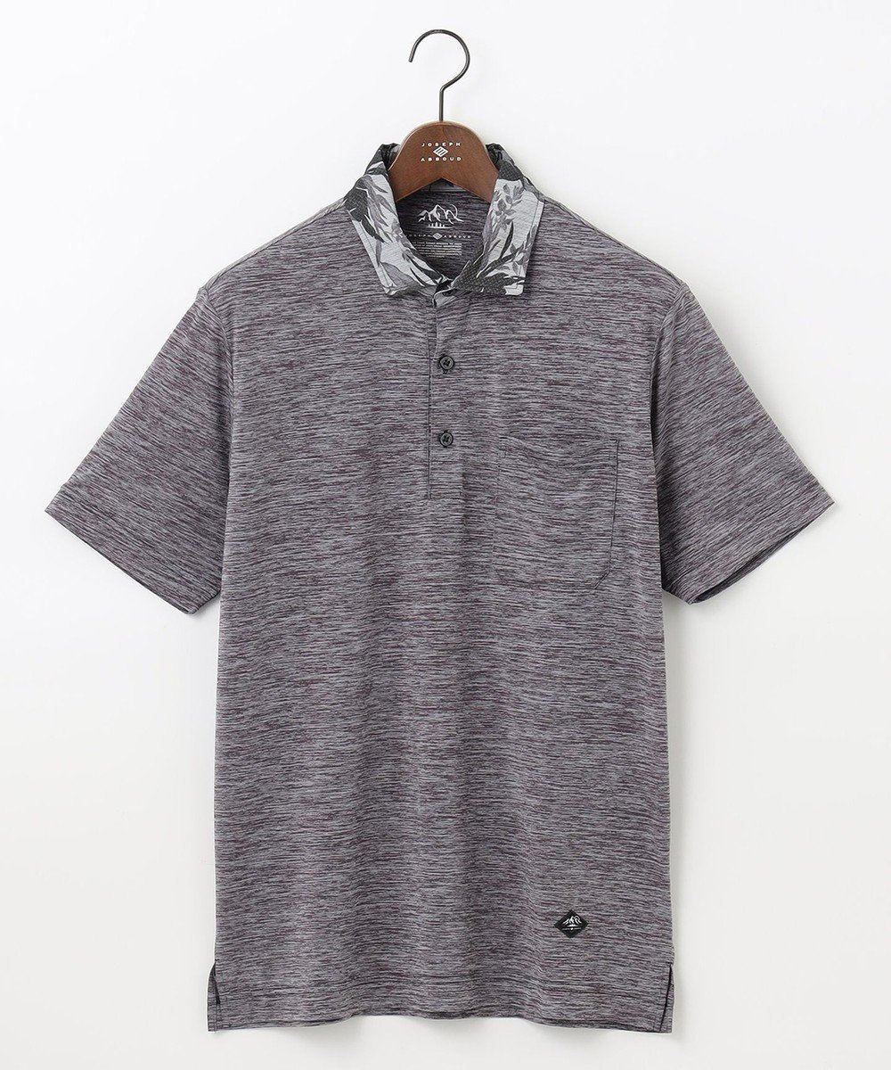 【ジョセフ アブード マウンテン/JOSEPH ABBOUD MOUNTAIN】の【UNISEX】接触冷感 クールスキンガードポロシャツ インテリア・キッズ・メンズ・レディースファッション・服の通販 founy(ファニー) 　ファッション　Fashion　レディースファッション　Fashion for Women　トップス・カットソー　Cut & Sew Tops　シャツ・ブラウス・オフィスカジュアル　Elegant Blouses & Button-Ups　ポロシャツ・きれいめカジュアル　Smart-Casual Polo Tops　ユニセックス　Unisex, Genderless　アウトドア　Outdoor Clothing　ストレッチ　Stretch, Stretchy Fabric　ポロシャツ　Polo Shirt, Collared Tee　メランジ　Melange, Mixed Yarn　レギュラー　Regular, Standard Fit　夏　Summer　春　Spring　S/S・春夏　SS, Spring/Summer, Warm Season　軽量　Lightweight, Ultra Light　グレー系|ID: prp329100004551450 ipo3291000000033708142