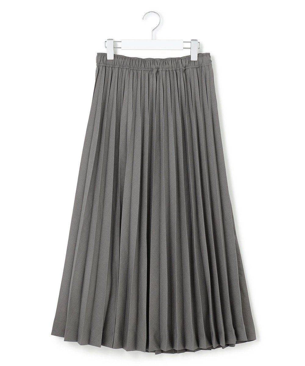 【ジェイプレスヨークストリート/J.PRESS YORK STREET】の【WOMEN】ロングプリーツスカート インテリア・キッズ・メンズ・レディースファッション・服の通販 founy(ファニー) 　ファッション　Fashion　レディースファッション　Fashion for Women　スカート　Skirts　プリーツスカート / 上品フェミニンスタイル　Pleated Skirts　おすすめ　Recommended / Our Picks　エレガント 上品　Elegant　スウェット / スエット　Sweatshirt, Sweatwear　プリーツ　Pleats, Pleated　A/W・秋冬　Autumn/Winter　グレー系|ID: prp329100004551462 ipo3291000000033669136