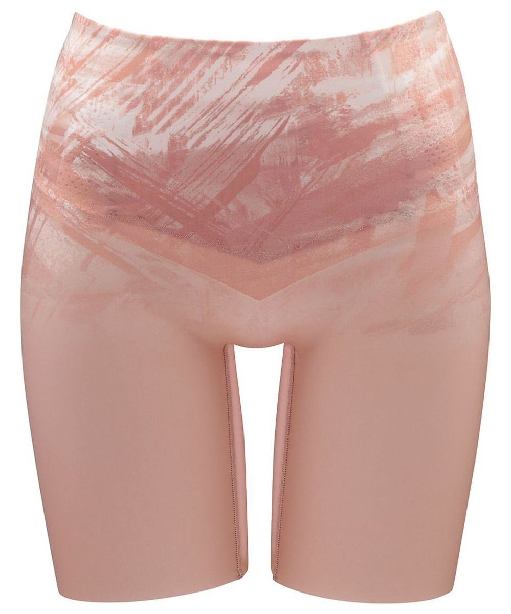 【ワコール/WACOAL】の【SUHADA 肌リフト 】 ガードル ロング丈 下半身のたるみをリフトアップ ムレにくい ジャストウエスト スハダ GRC497 /ワコール インテリア・キッズ・メンズ・レディースファッション・服の通販 founy(ファニー) 　ファッション　Fashion　レディースファッション　Fashion for Women　下着・ランジェリー　Lingerie & Intimates　アンダーウェア・ベースインナー・肌着　Underwear / Base Layer / Undergarments　アンダー　Underwear Essentials　スリム　Slim, Slim Fit　フロント　Front, Front Design　プリント　Print, Printed Pattern　ボトム　Bottoms, Lower Wear　メッシュ　Mesh, Net Fabric　ロング　Long, Long-Length　ピーチ|ID: prp329100004551484 ipo3291000000036279381