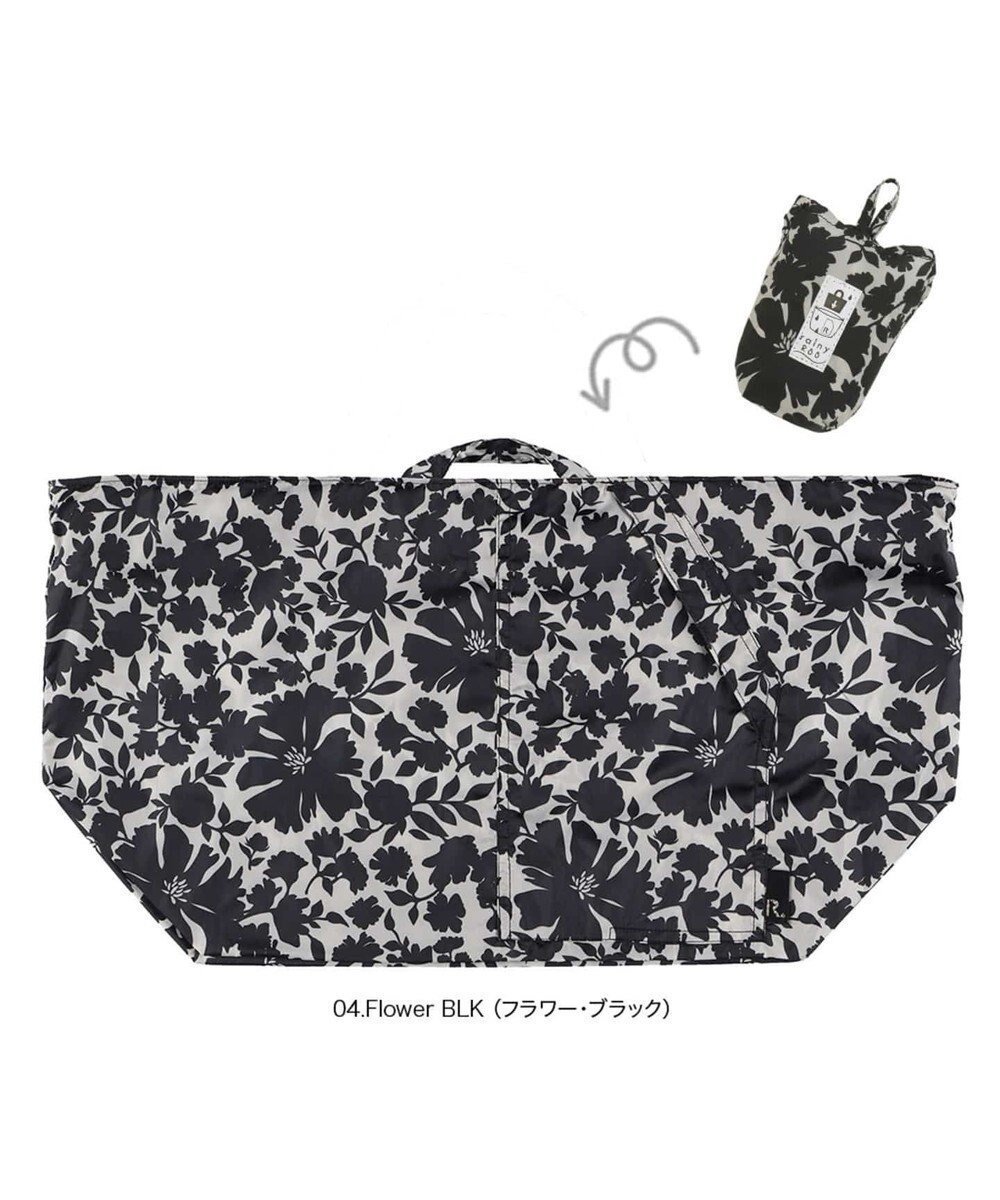 【ルートート/ROOTOTE】の1882【レインバッグ&エコバッグ:はっ水加工】/ LT.レイニールー-F インテリア・キッズ・メンズ・レディースファッション・服の通販 founy(ファニー) 　ファッション　Fashion　レディースファッション　Fashion for Women　コンパクト　Compact, Small Size　傘　Umbrella, Parasol　ドット　Polka Dot, Dot Pattern　ハンカチ　Handkerchief, Hanky　パターン　Pattern, Design Print　プリント　Print, Printed Pattern　ポケット　Pocket, Pocket Detail　水玉　Polka Dot, Dot Pattern　ランダム　Random, Irregular　04:フラワー・ブラック|ID: prp329100004551733 ipo3291000000033187721
