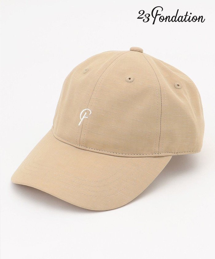 【23区 ゴルフ/NIJYUSANKU GOLF】の【23Fondation】ワンポイント キャップ インテリア・キッズ・メンズ・レディースファッション・服の通販 founy(ファニー) https://founy.com/ ファッション Fashion レディースファッション Fashion for Women キャップ&ハット Hats & Caps キャップ Cap, Baseball Cap シンプル Simple, Minimal フロント Front, Front Design ベーシック Basic, Essential リネン Linen, Linen Fabric ワンポイント One Point, Statement Accent 帽子 Hat, Headwear 春 Spring 秋 Autumn |ID: prp329100004551822 ipo3291000000032495012