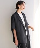 【アンフィーロ 自由区/UNFILO】の【mi-molletコラボ】FINE MOVE ハーフスリーブジャケット 人気、トレンドファッション・服の通販 founy(ファニー) ファッション Fashion レディースファッション WOMEN アウター Coat Outerwear ジャケット Jackets テーラードジャケット Tailored Jackets 春 Spring カフス Cuffs コラボ Collaboration 軽量 Lightweight ジャケット Jacket ストレッチ Stretch セットアップ Set Up S/S・春夏 Ss・Spring/Summer おすすめ Recommend 夏 Summer thumbnail チャコール|ID: prp329100004551909 ipo3291000000032171085