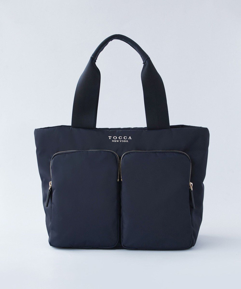 【トッカ/TOCCA】の【A4サイズ対応】VIA METORO NYLON BAG ナイロンバッグ インテリア・キッズ・メンズ・レディースファッション・服の通販 founy(ファニー) 　ファッション　Fashion　レディースファッション　Fashion for Women　バッグ　Bags　クラウン　Crown, Royal Motif　ショルダー　Shoulder, Shoulder Strap　ジップ　Zip, Zipper　財布　Wallet, Purse　フロント　Front, Front Design　ポケット　Pocket, Pocket Detail　マグネット　Magnet, Magnetic Closure　ラベンダー　Lavender　リュクス　Luxury, Elegant, High-End, Chic　A/W・秋冬　Autumn/Winter　冬　Winter / This Winter　旅行　Travel　ビジネス 仕事 通勤　Business / Work / Commuting　ネイビー系|ID: prp329100004551929 ipo3291000000032727650