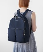 【トッカ/TOCCA】の【WEB&一部店舗限定・A4サイズ対応】VIA METRO BACKPACK バッグパック 人気、トレンドファッション・服の通販 founy(ファニー) ファッション Fashion レディースファッション Fashion for Women バッグ Bags アウトドア Outdoor Clothing キーホルダー Keychain, Key Holder クッション Cushion, Throw Pillow クラウン Crown, Royal Motif ジップ Zip, Zipper 財布 Wallet, Purse フロント Front, Front Design ポケット Pocket, Pocket Detail メッシュ Mesh, Net Fabric ラベンダー Lavender リュクス Luxury, Elegant, High-End, Chic リュック Backpack, Rucksack おすすめ Recommended / Our Picks 旅行 Travel ビジネス 仕事 通勤 Business / Work / Commuting thumbnail ネイビー系|ID: prp329100004551936 ipo3291000000033689225