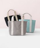 【トッカ/TOCCA】のLUMINA STRADA CANVAS TOTE キャンバストートバッグ グレー×シルバー|ID: prp329100004551940 ipo3291000000032171248
