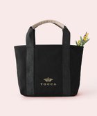 【トッカ/TOCCA】のLUMINA STRADA CANVAS TOTE キャンバストートバッグ ブラック×ブラックラメ|ID: prp329100004551940 ipo3291000000032171249