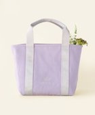【トッカ/TOCCA】のLUMINA STRADA CANVAS TOTE キャンバストートバッグ ラベンダー×シルバー|ID: prp329100004551940 ipo3291000000032171255