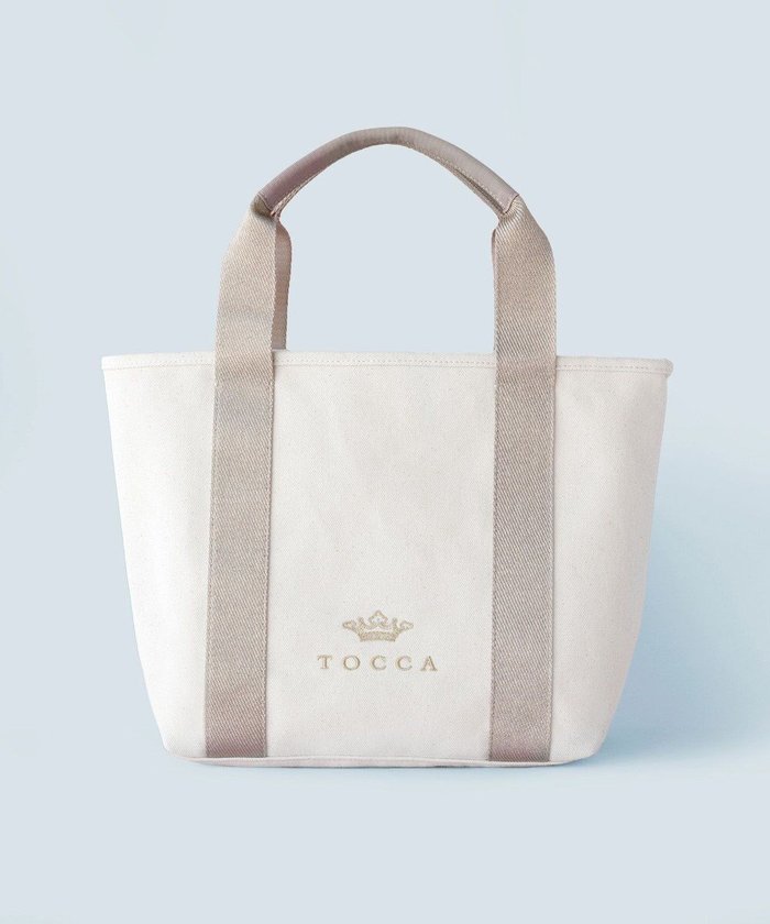 【トッカ/TOCCA】のLUMINA STRADA CANVAS TOTE キャンバストートバッグ インテリア・キッズ・メンズ・レディースファッション・服の通販 founy(ファニー) https://founy.com/ ファッション Fashion レディースファッション Fashion for Women バッグ Bags クラウン Crown, Royal Motif シンプル Simple, Minimal 財布 Wallet, Purse ポケット Pocket, Pocket Detail リュクス Luxury, Elegant, High-End, Chic A/W・秋冬 Autumn/Winter 冬 Winter / This Winter ビジネス 仕事 通勤 Business / Work / Commuting |ID: prp329100004551940 ipo3291000000032189268
