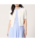 【トッカ/TOCCA】の【洗える】FLOWER POP 半袖カーディガン アイボリー系|ID: prp329100004551957 ipo3291000000032587112