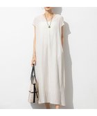 【23区/NIJYUSANKU】の【SLOW/一部店舗限定】ナチュラルピケワッシャー ワンピース アイボリー系|ID:prp329100004551973