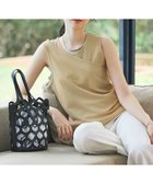 【23区/NIJYUSANKU】の【SLOW/一部店舗限定】ライトツイストコットン レイヤード タンクトップ モスグリーン系|ID:prp329100004551991