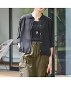 【23区/NIJYUSANKU】の【SLOW/一部店舗限定】シアーサマー ニット ブラック系|ID:prp329100004552003