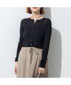 【23区/NIJYUSANKU】の【SLOW/一部店舗限定】シアーサマー リブ カーディガン 人気、トレンドファッション・服の通販 founy(ファニー) ファッション Fashion レディースファッション WOMEN トップス・カットソー Tops/Tshirt カーディガン Cardigans 春 Spring カーディガン Cardigan ダブル Double パープル Purple ボトム Bottom S/S・春夏 Ss・Spring/Summer NEW・新作・新着・新入荷 New Arrivals おすすめ Recommend 夏 Summer エレガント 上品 Elegant 2025年 2025 2025春夏・S/S Ss,Spring/Summer,2025 thumbnail ブラック系|ID: prp329100004552008 ipo3291000000032171570