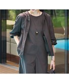 【23区/NIJYUSANKU】の【SLOW/一部店舗限定】UVカット/撥水/接触冷感 ナイロンタスランタフタ ライトブルゾン グレー系|ID:prp329100004552025