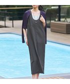 【23区/NIJYUSANKU】の【SLOW/一部店舗限定】UVカット/撥水/接触冷感 ナイロンタスランタフタ ワンピース グレー系|ID:prp329100004552029