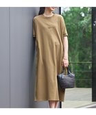 【23区/NIJYUSANKU】の【SLOW/一部店舗限定】MVSコットン T ワンピース カーキ系|ID:prp329100004552052