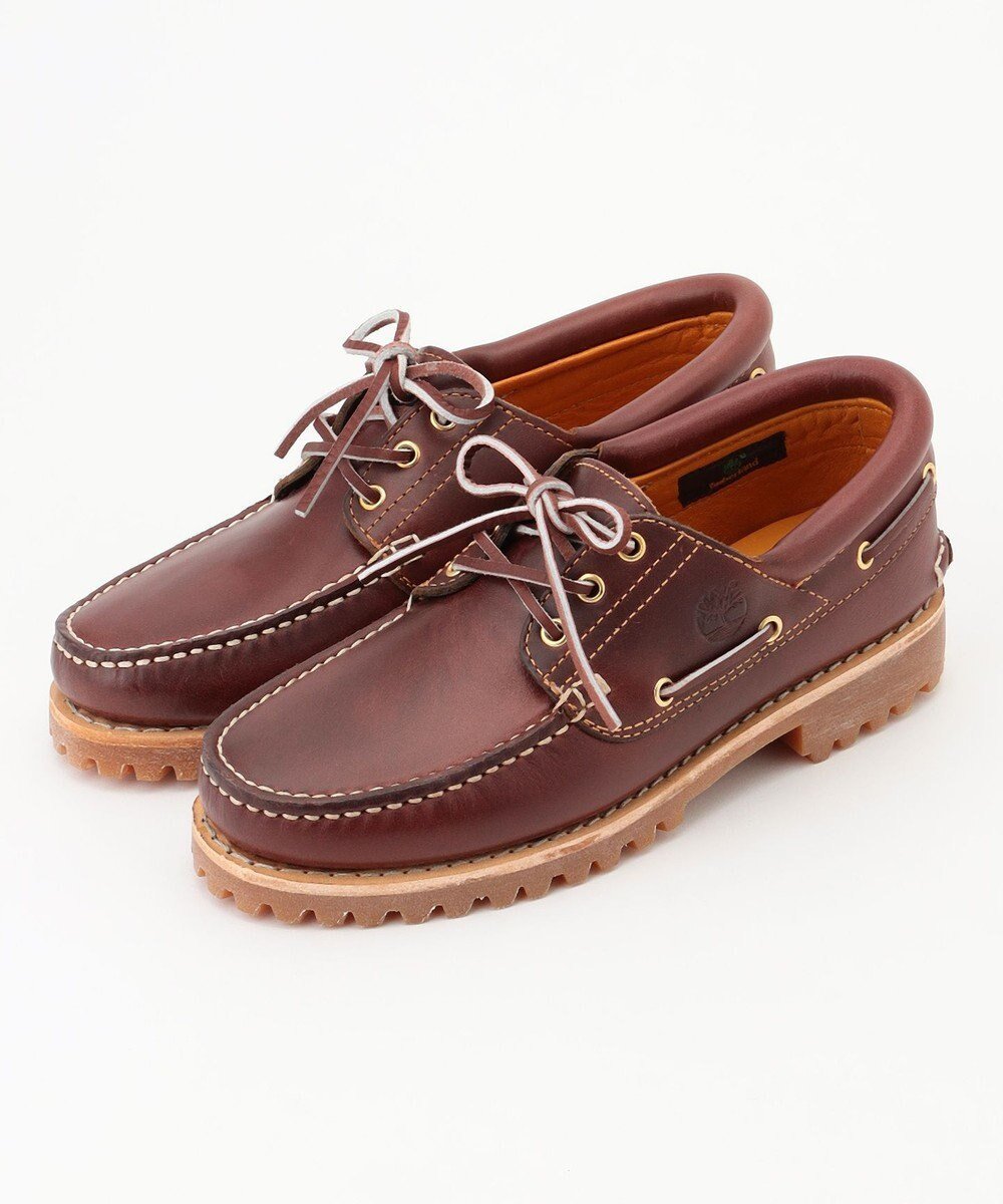 【ジョセフ アブード マウンテン/JOSEPH ABBOUD MOUNTAIN】の【Timberland・26.0～27.0㎝】Authentics 3 Eye Classic モカシン シューズ インテリア・キッズ・メンズ・レディースファッション・服の通販 founy(ファニー) 　ファッション　Fashion　レディースファッション　Fashion for Women　春　Spring　クッション　Cushion, Throw Pillow　シューズ　Shoes, Footwear　シルバー　Silver, Metallic Silver　フィット　Fit, Slim Fit　ライニング　Inner Lining, Inner Fabric, Lined　S/S・春夏　SS, Spring/Summer, Warm Season　夏　Summer　ブラウン系|ID: prp329100004552142 ipo3291000000033653915