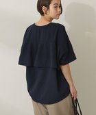【アメリカンホリック/AMERICAN HOLIC】のバックフリル半袖プルオーバー Navy|ID: prp329100004552155 ipo3291000000032297465