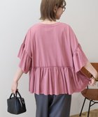 【アメリカンホリック/AMERICAN HOLIC】のバックフリル半袖プルオーバー Pink|ID: prp329100004552155 ipo3291000000033570043