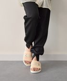 【インター ショシュール/INTER-CHAUSSURES】の【ITALIAN SHOEMAKERS】フラットスライドサンダル アイボリーコンビ|ID: prp329100004552213 ipo3291000000032172515