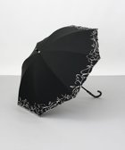 【アウロラ/AURORA】のBeaurance (ビューランス)刺繍晴雨兼用パラソル(長傘) ブラック|ID: prp329100004552229 ipo3291000000032249782