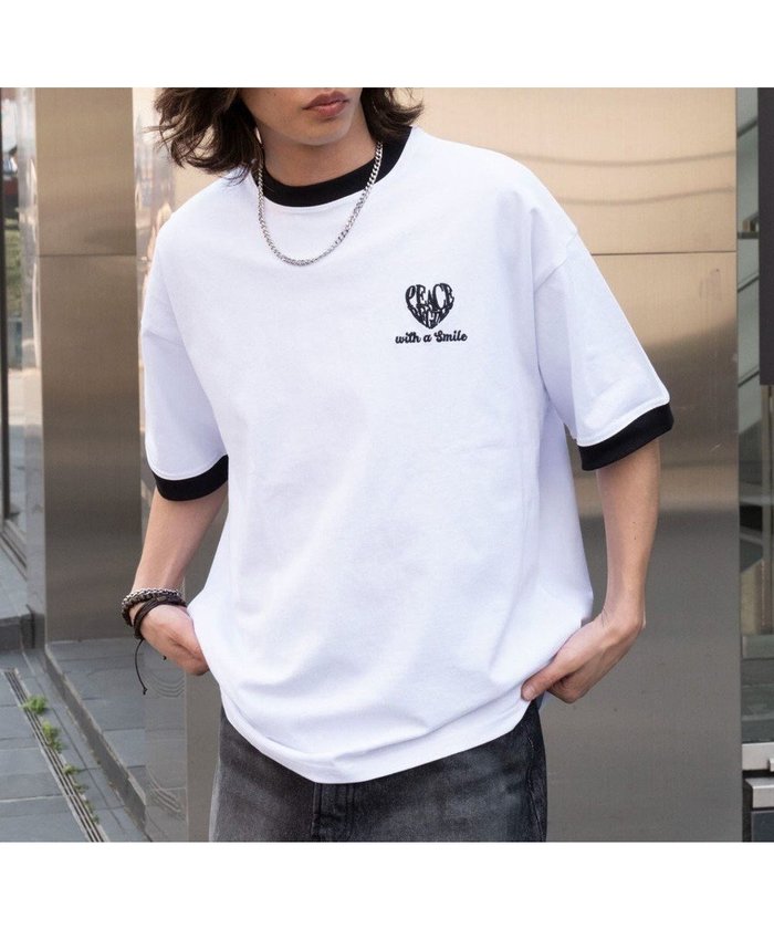 【ウィゴー/WEGO】の【ユニセックス着用ITEM/MLサイズ展開】アクセ付きリンガーグラフィックT(SS) インテリア・キッズ・メンズ・レディースファッション・服の通販 founy(ファニー) https://founy.com/ ファッション Fashion レディースファッション WOMEN トップス・カットソー Tops/Tshirt シャツ/ブラウス Shirts/Blouses ロング / Tシャツ T-Shirts カットソー Cut and Sewn アクセサリー Accessories 春 Spring カットソー Cut And Sew カーゴパンツ Cargo Pants グラフィック Graphic シンプル Simple スマホ Smartphone デニム Denim ネックレス Necklace ハーフ Half プリント Print 半袖 Short Sleeve ロング Long ワンポイント One Point S/S・春夏 Ss・Spring/Summer おすすめ Recommend 夏 Summer |ID: prp329100004552297 ipo3291000000032261957