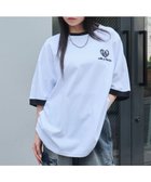 【ウィゴー/WEGO】の【ユニセックス着用ITEM/MLサイズ展開】アクセ付きリンガーグラフィックT(SS) アッシュグレー|ID: prp329100004552297 ipo3291000000032261960