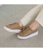 【モード エ ジャコモ/MODE ET JACOMO】のMODE ET JACOMO センタージップスニーカー 人気、トレンドファッション・服の通販 founy(ファニー) ファッション Fashion レディースファッション WOMEN クール Cool シューズ Shoes スニーカー Sneakers ビジネス 仕事 通勤 Business 再入荷 Restock/Back In Stock/Re Arrival 厚底 Platforms thumbnail ベージュ|ID: prp329100004552927 ipo3291000000032179971