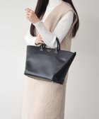 【インター ショシュール/INTER-CHAUSSURES】の【CHRISTIAN VILLA】ラージサイズレザーハンドバッグ ブラック|ID: prp329100004553654 ipo3291000000032583623