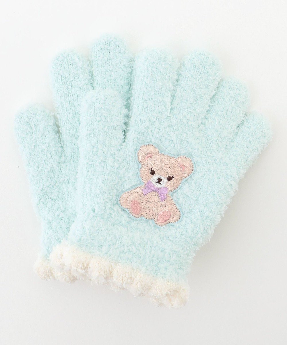 【エニファム/any FAM / KIDS】のアニマル刺繍手袋 インテリア・キッズ・メンズ・レディースファッション・服の通販 founy(ファニー) 　ファッション　Fashion　キッズファッション　KIDS　おすすめ　Recommend　アニマル　Animal　スマホ　Smartphone　人気　Popularity　再入荷　Restock/Back In Stock/Re Arrival　冬　Winter　A/W・秋冬　Aw・Autumn/Winter・Fw・Fall-Winter　ミント(クマ)|ID: prp329100004553665 ipo3291000000032245391