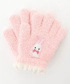 【エニィ/ANY / KIDS】のアニマル刺繍手袋 ピンク(ウサギ)|ID: prp329100004553665 ipo3291000000034628448