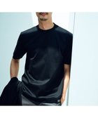 【五大陸/gotairiku / MEN】のクルーネック以上 モックネック未満【ジャケット専用】カバーネックTシャツ ブラック系|ID: prp329100004553681 ipo3291000000033629607