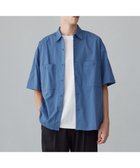 【アンフィーロ/UNFILO / MEN】の【コラボ】オーシャンパシフィック ポケットシャツ ブルーグレー|ID: prp329100004553686 ipo3291000000032649756