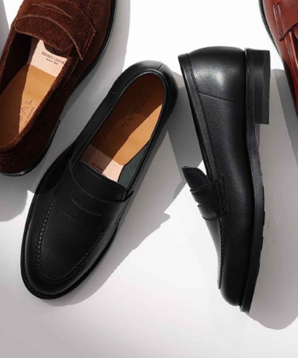【リーガル フットコミュニティ/REGAL FOOT COMMUNITY / MEN】の【リーガルドレス】12GL ローファー ビジネスシューズ インテリア・キッズ・メンズ・レディースファッション・服の通販 founy(ファニー) 　ファッション　Fashion　メンズファッション　Men's Style Online　シューズ・靴　Shoes/Men　シューズ　Shoes　ドレス　Dress　ビジネス 仕事 通勤　Business　フィット　Fit　フォルム　Form　ラバー　Rubber　定番　Standard　ブラック|ID: prp329100004553690 ipo3291000000032574281