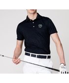 【23区 ゴルフ/23区GOLF / MEN】の【MEN】【吸水速乾・UVケア】ロゴジャガード 半袖ポロシャツ ネイビー系|ID: prp329100004553692 ipo3291000000033022661