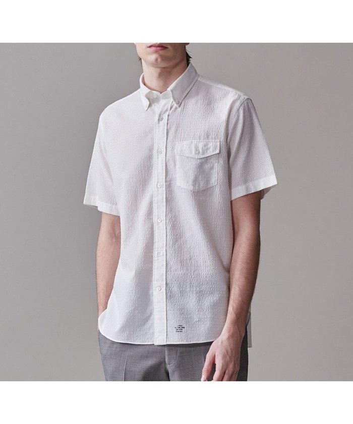 【ジェイ プレス/J.PRESS / MEN】の真夏を乗り切る爽快感と機能性【吸水速乾 / 接触冷感 / 高通気性 / ウォッシャブル】サッカー シャツ / B.D. インテリア・キッズ・メンズ・レディースファッション・服の通販 founy(ファニー) https://founy.com/ ファッション Fashion メンズファッション Men's Style Online トップス・カットソー Tops/Tshirt/Men シャツ Shirts インナー Inner ウォッシャブル Washable エアリー Airy 春 Spring 吸水 Water Absorption サッカー Soccer シンプル Simple ドレス Dress バランス Balance フィット Fit フラップ Flap プリント Print ベーシック Basic ポケット Pocket 半袖 Short Sleeve 羽織 Haori メンズ Mens ランダム Random S/S・春夏 Ss・Spring/Summer 夏 Summer エレガント 上品 Elegant |ID: prp329100004553701 ipo3291000000032635195