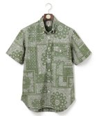 【ジェイ プレス/J.PRESS / MEN】のペイズリーバンダナプリント シャツ スモーキーグリーン系5|ID: prp329100004553703 ipo3291000000032695423