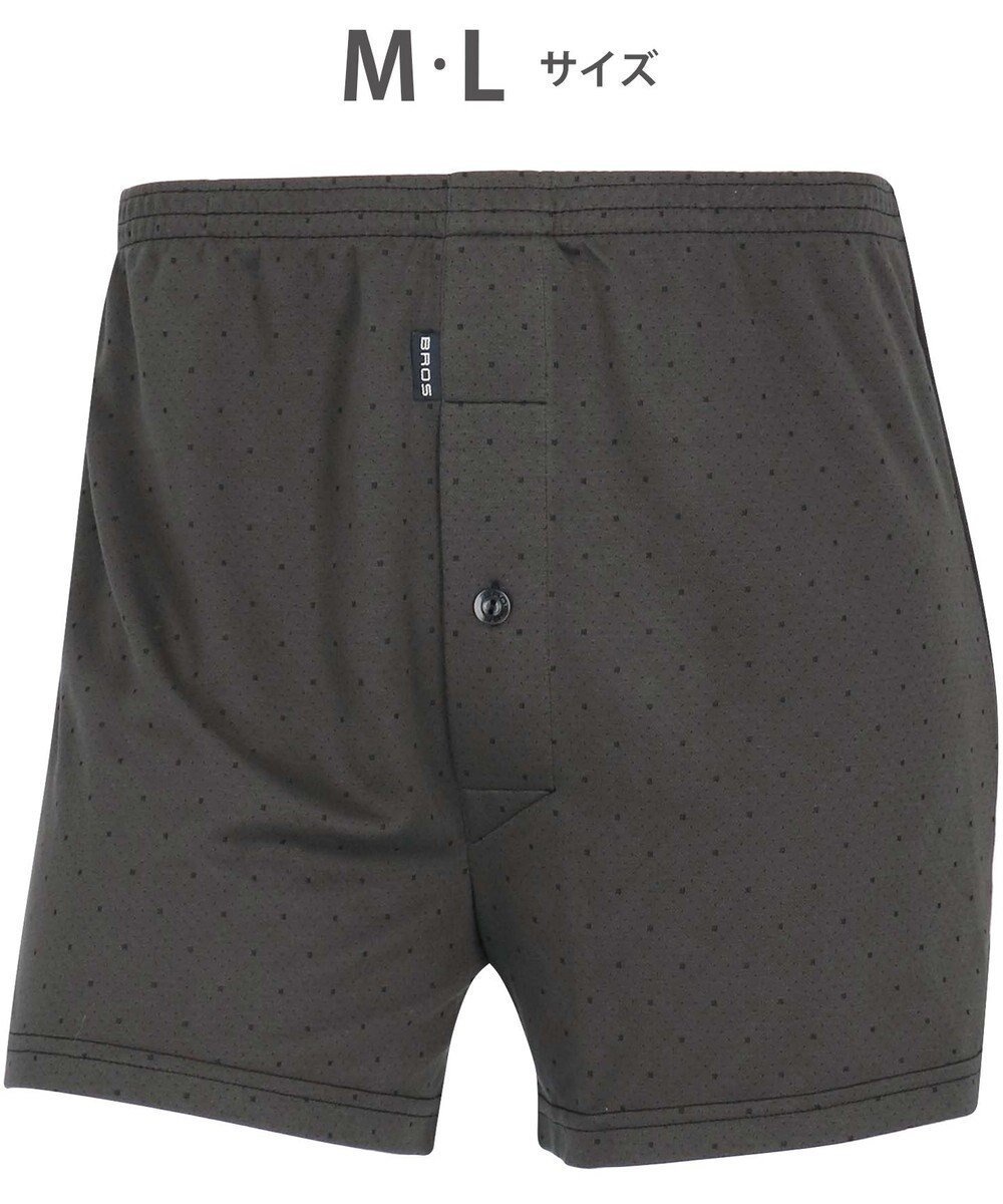 【ワコール/Wacoal / MEN】のトランクス なめらかな肌ざわり やわらかなはき心地 前開き 下着 メンズ GT7071 /ブロス バイ ワコールメン インテリア・キッズ・メンズ・レディースファッション・服の通販 founy(ファニー) ファッション Fashion メンズファッション Fashion for Men なめらか Smooth, Silky Texture アンダー Underwear Essentials スクエア Square, Square Shape ドット Polka Dot, Dot Pattern メンズ Men's, Menswear エレガント 上品 Elegant ダークブラウン|ID: prp329100004553706 ipo3291000000033986592