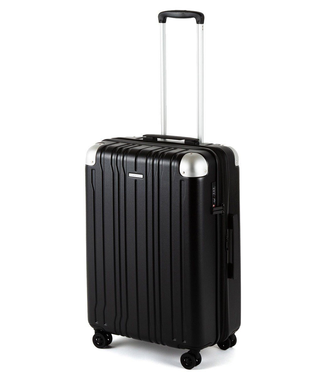 【エースバッグズアンドラゲッジ/ACE BAGS & LUGGAGE】のhiromichi nakano モンターニャ スーツケース 56L 05353 ヒロミチナカノ インテリア・キッズ・メンズ・レディースファッション・服の通販 founy(ファニー) 　ファッション　Fashion　レディースファッション　Fashion for Women　スーツ　Business Suits & Workwear　おすすめ　Recommended / Our Picks　スーツケース キャリーケース　Suitcase / Carry Case　シンプル　Simple, Minimal　旅行　Travel　ブラック|ID: prp329100004553709 ipo3291000000033907638