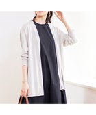 【アンフィーロ 自由区/UNFILO】の【洗える】接触冷感シアーカーディガン ライトグレー系|ID: prp329100004553720 ipo3291000000032709417