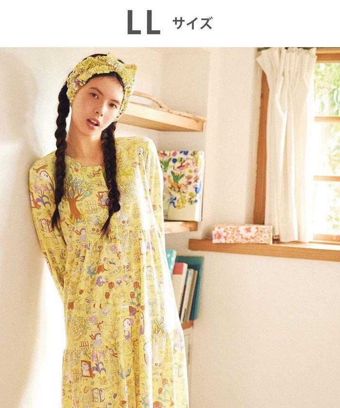 【ツモリチサト スリープ/tsumori chisato SLEEP】のツモリチサト ルームウエア ワンピース 長袖 綿100%(本体) ロング丈(ふくらはぎ付近) UNX533 /ワコール インテリア・キッズ・メンズ・レディースファッション・服の通販 founy(ファニー) https://founy.com/ ファッション Fashion レディースファッション Ladies' Fashion Online ワンピース Dress パジャマ Pajamas ポケット Pocket ロング Long 再入荷 Restock/Back In Stock/Re Arrival 長袖 Long Sleeve |ID: prp329100004553727 ipo3291000000032676163