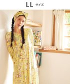 【ツモリチサト スリープ/tsumori chisato SLEEP】のツモリチサト ルームウエア ワンピース 長袖 綿100%(本体) ロング丈(ふくらはぎ付近) UNX533 /ワコール クリーム|ID: prp329100004553727 ipo3291000000032676164
