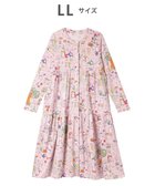 【ツモリチサト スリープ/tsumori chisato SLEEP】のツモリチサト ルームウエア ワンピース 長袖 綿100%(本体) ロング丈(ふくらはぎ付近) UNX533 /ワコール ピンク|ID: prp329100004553727 ipo3291000000032676166