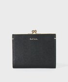 【ポール スミス/Paul Smith】のカラードエッジ がま口2つ折り財布 ブラック|ID: prp329100004553749 ipo3291000000033604270