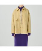 【グレース コンチネンタル/GRACE CONTINENTAL】のウールオーバーシャツ イエロー|ID: prp329100004553753 ipo3291000000033487709