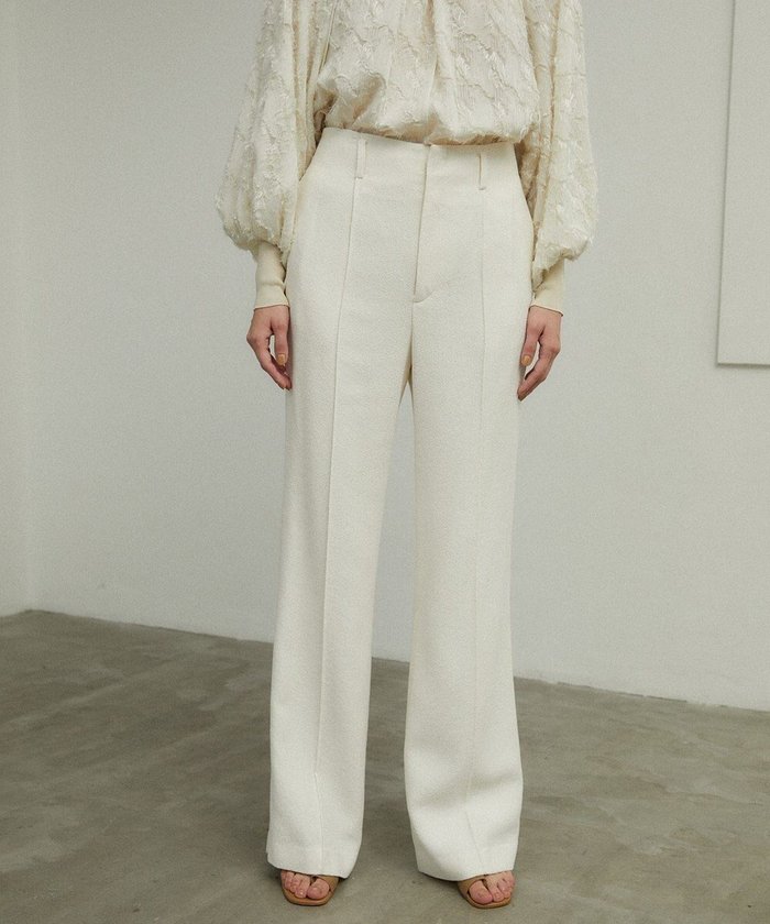 【ベイジ,/BEIGE,】のBLAISE / ストレートパンツ インテリア・キッズ・メンズ・レディースファッション・服の通販 founy(ファニー) https://founy.com/ ファッション Fashion レディースファッション Fashion for Women パンツ Pants & Trousers エレガント 上品 Elegant クール Cool, Chic ジャケット Jacket, Outerwear ストレート Straight, Straight Cut センター Center, Center Line ツイード Twill, Twill Weave ワイド Wide, Wide Fit 夏 Summer S/S・春夏 SS, Spring/Summer, Warm Season A/W・秋冬 Autumn/Winter |ID: prp329100004553757 ipo3291000000033429479