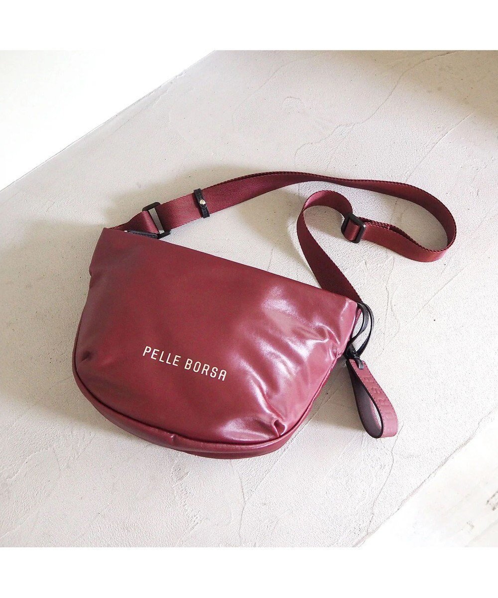 【ペレボルサ/PELLE BORSA】のコンパクトラウンドショルダー Cheers チアーズ 4686 インテリア・キッズ・メンズ・レディースファッション・服の通販 founy(ファニー) 　ファッション　Fashion　レディースファッション　Fashion for Women　コンパクト　Compact, Small Size　抗菌　Antibacterial, Bacteria-Resistant　軽量　Lightweight, Ultra Light　ショルダー　Shoulder, Shoulder Strap　財布　Wallet, Purse　フィット　Fit, Slim Fit　プリント　Print, Printed Pattern　ポケット　Pocket, Pocket Detail　ポーチ　Pouch, Small Case　ラウンド　Round, Round Neck　リラックス　Relax, Relaxed Fit　おすすめ　Recommended / Our Picks　旅行　Travel　エレガント 上品　Elegant　マルーン|ID: prp329100004553858 ipo3291000000033681207